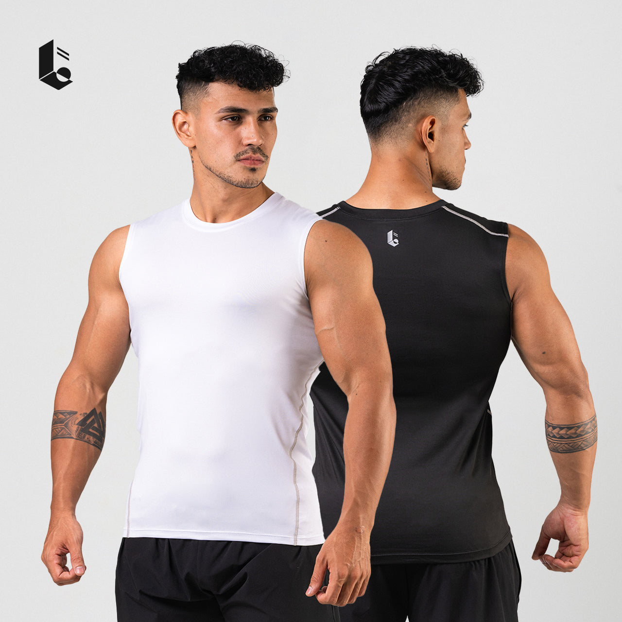 Ultrastretch Baselayer Vest - Monochrome