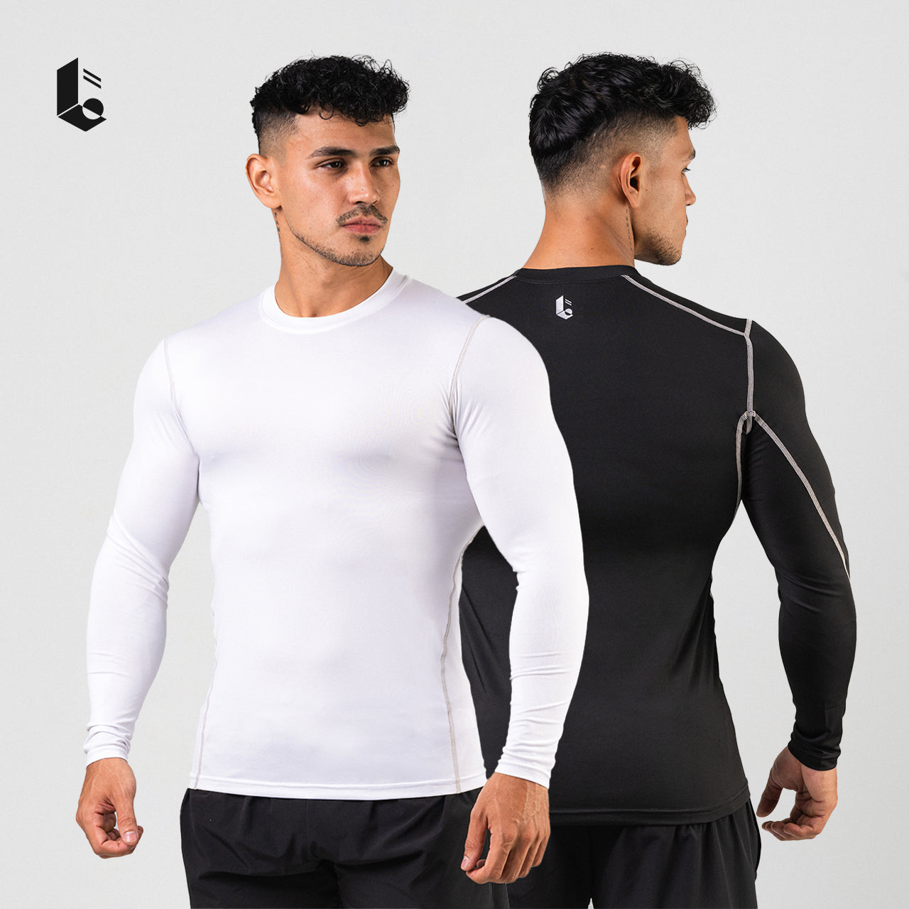 Ultrastretch Baselayer Long Sleeve - Monochrome