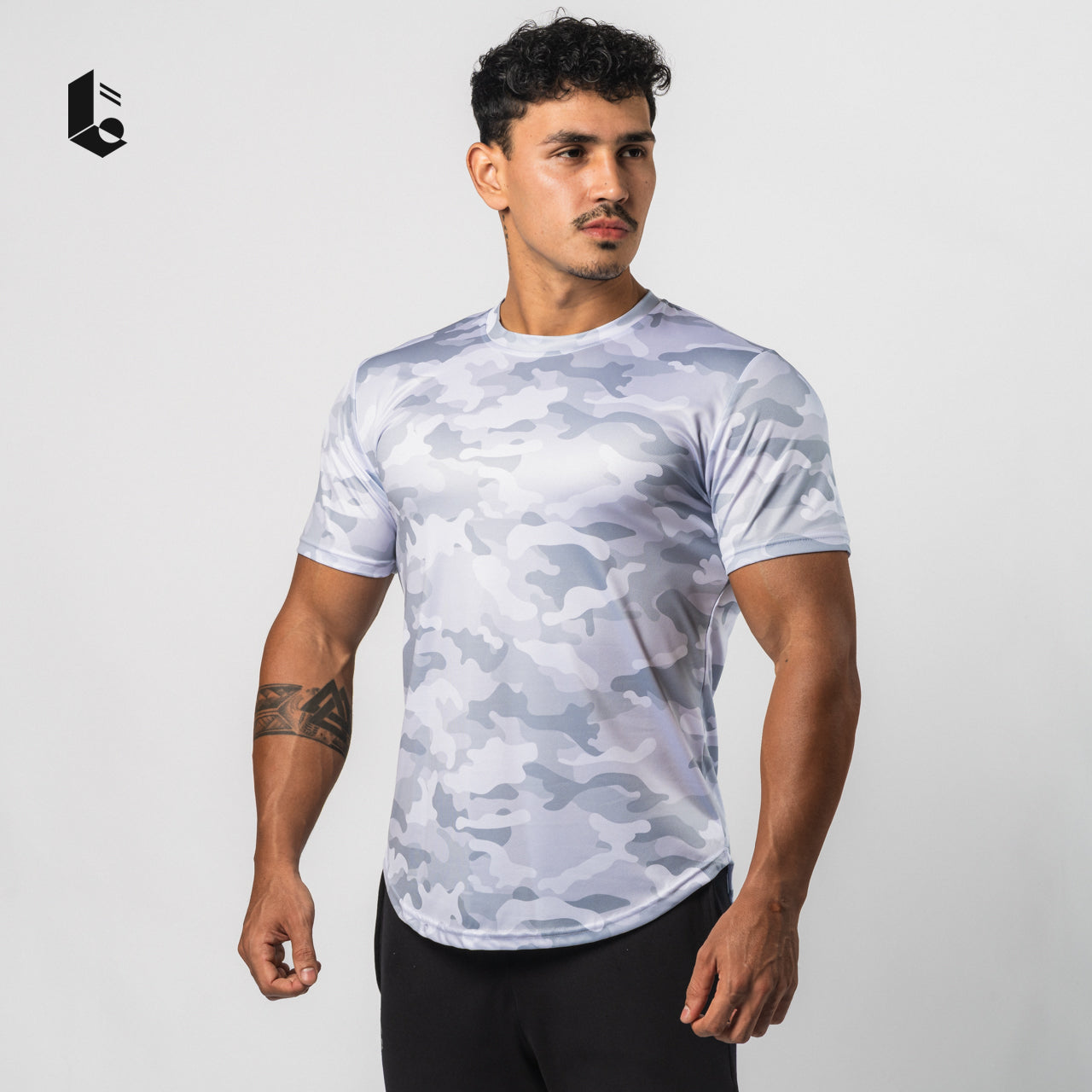 Breathable Muscle Fit Tee - Camouflage