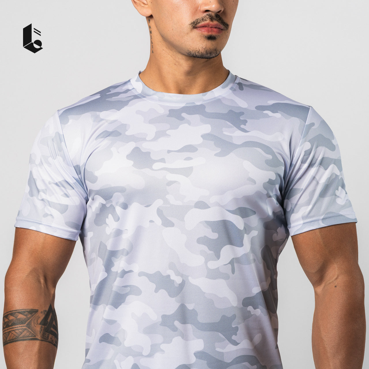 Breathable Muscle Fit Tee - Camouflage