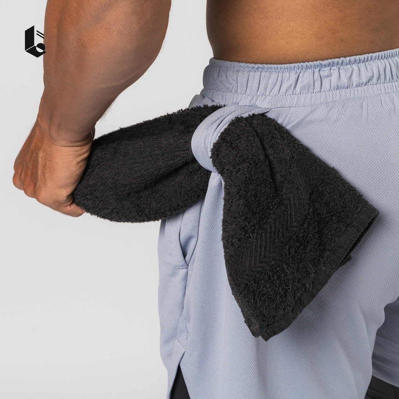Tracka 2-In-1 Short / Short Legging - Black/Light Grey/Dark Grey/Navy