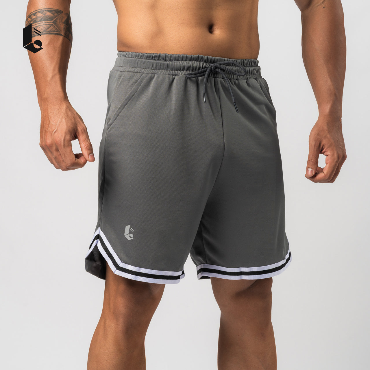Grit Short Pants - Black/White/Dark Grey/Light Grey/Navy