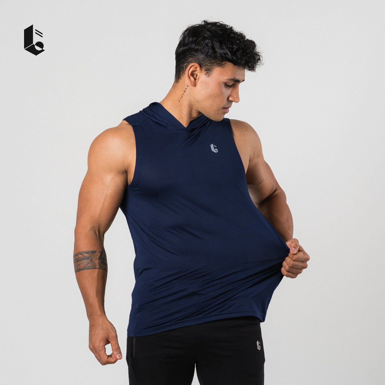 AeroLite Performance Hoodie Sleeveless - Black/White/Red/Navy/Army/Rust/Royal Blue