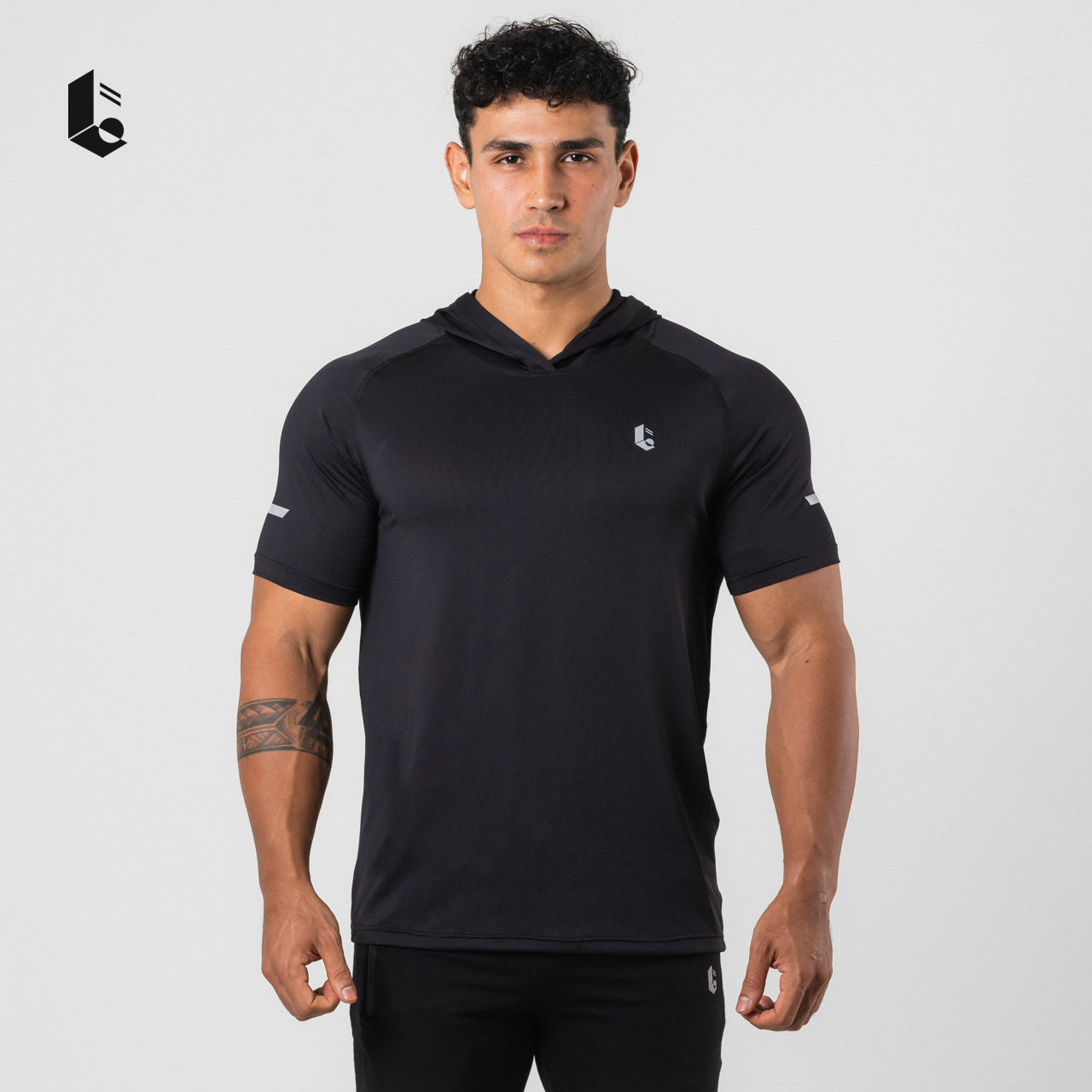 AeroLite Hoodie Short Sleeve - Black/Broken White/Navy/Burgundy/Light Grey/Dark Grey/Rust