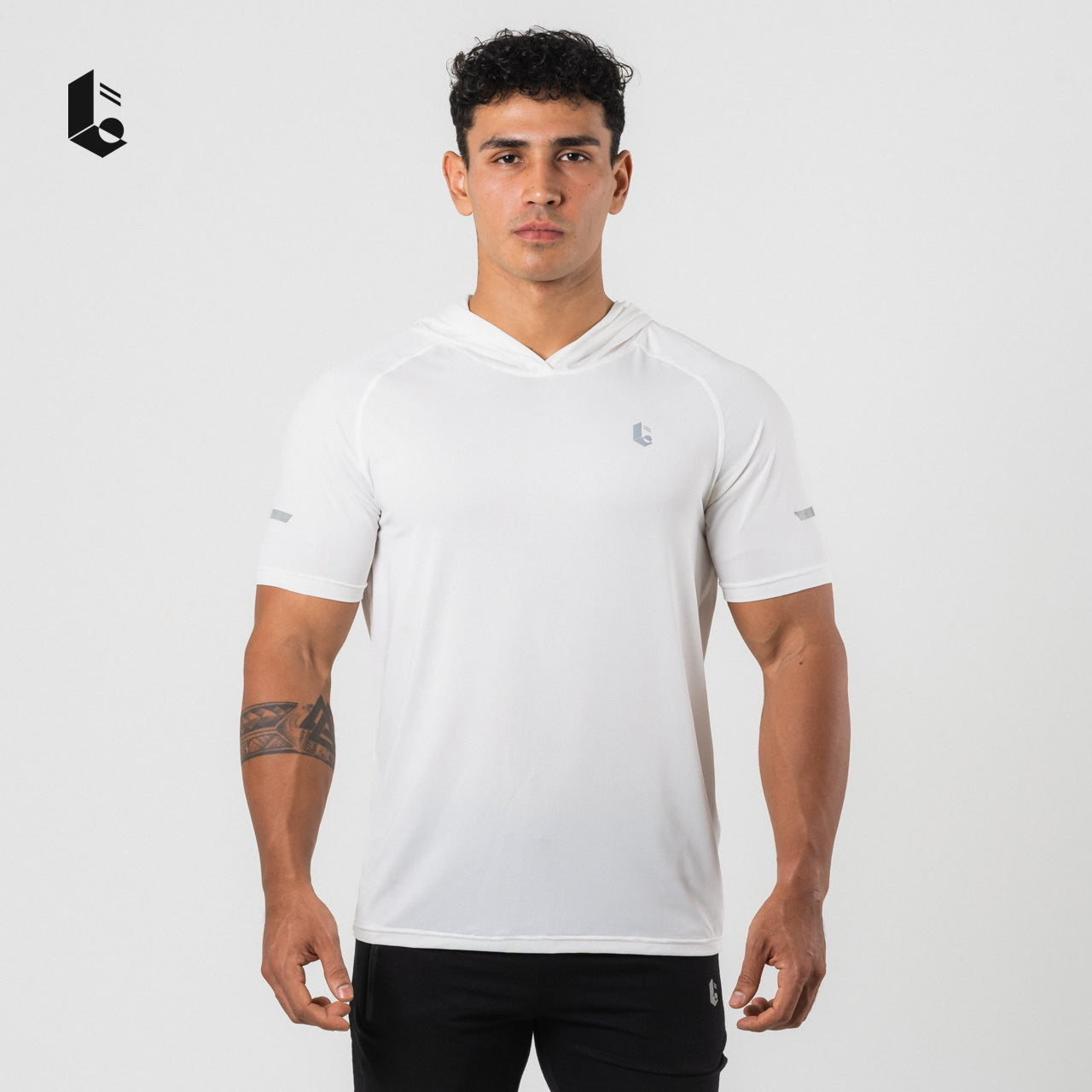AeroLite Hoodie Short Sleeve - Black/Broken White/Navy/Burgundy/Light Grey/Dark Grey/Rust