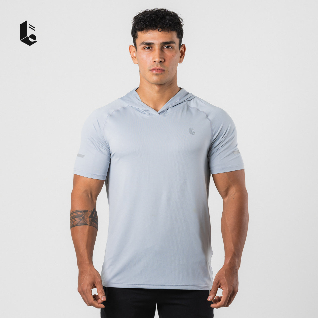 AeroLite Hoodie Short Sleeve - Black/Broken White/Navy/Burgundy/Light Grey/Dark Grey/Rust