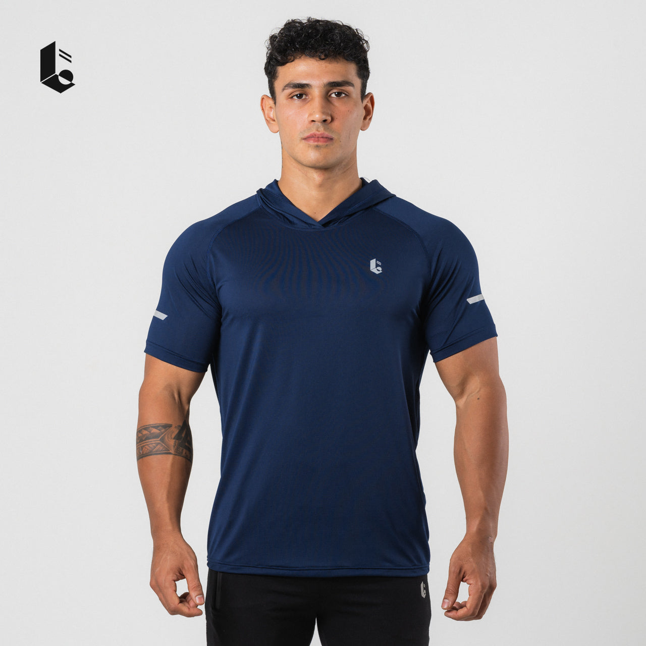 AeroLite Hoodie Short Sleeve - Black/Broken White/Navy/Burgundy/Light Grey/Dark Grey/Rust