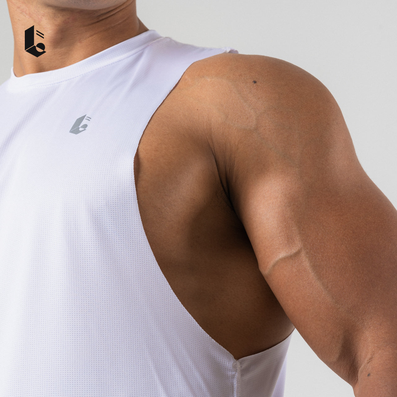 AeroLite Deep Cut Tank - Black/White/Red/Navy/Army/Rust/Royal Blue
