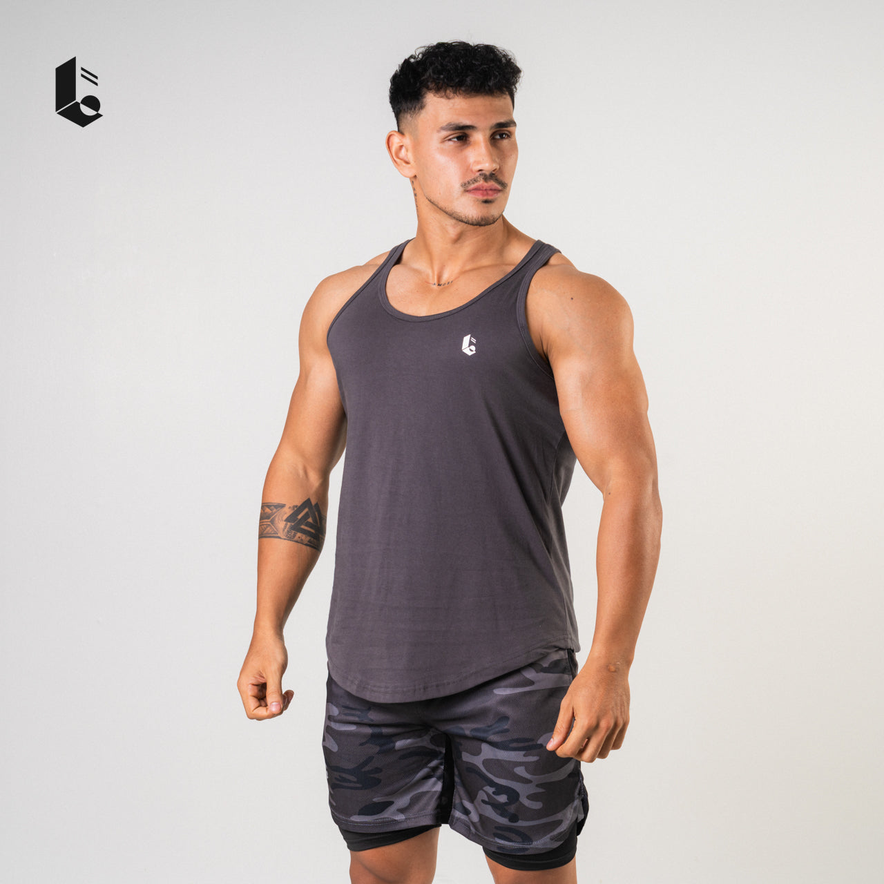 CottonLite Tank Top - Black/Broken White/Old Navy/Burgundy/Grey/Brown