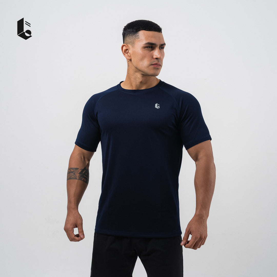 Locked In Performance Tee - Black/Dark Grey/Light Grey/Burgundy/Navy