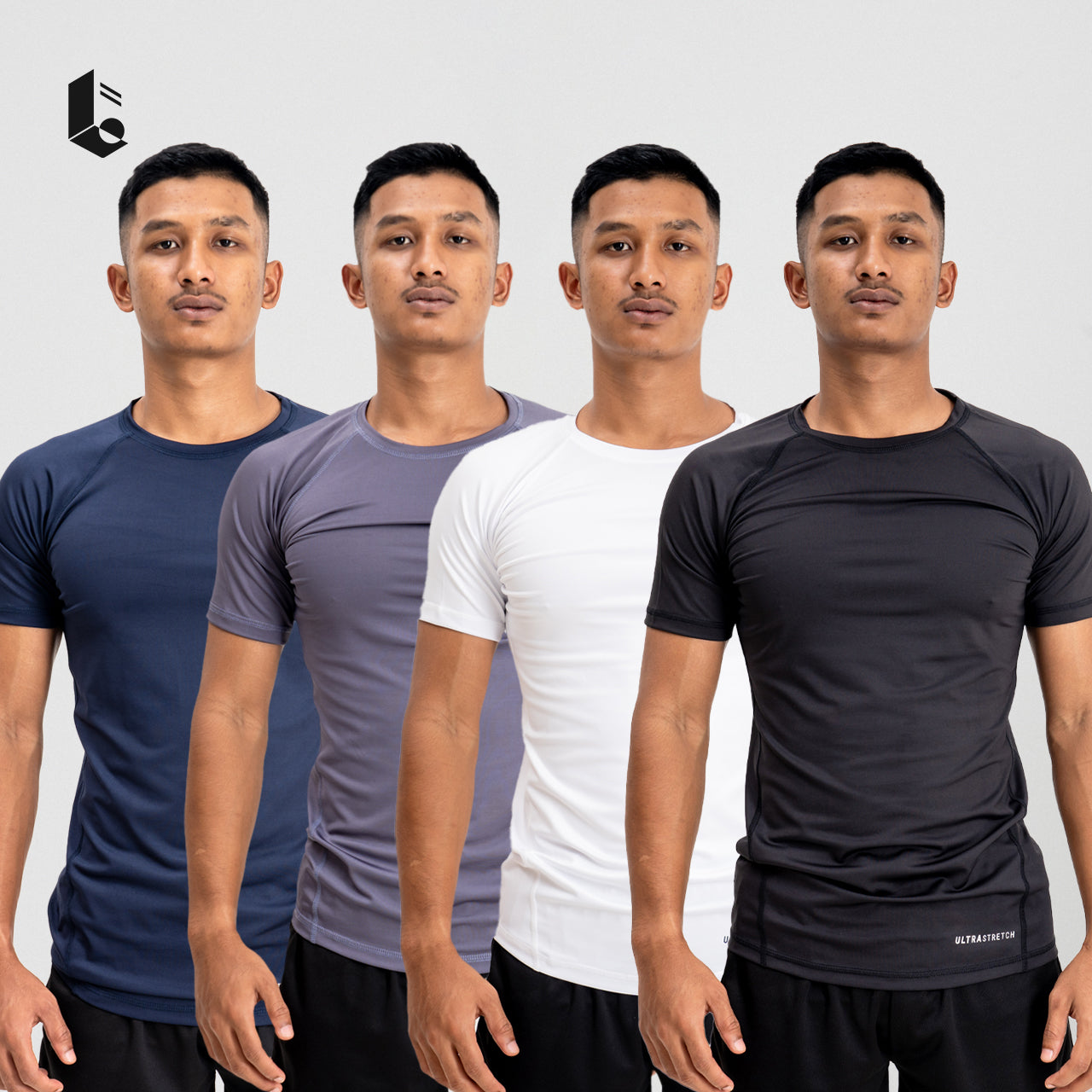 Prime-UltraStretch Short Sleeve - Black