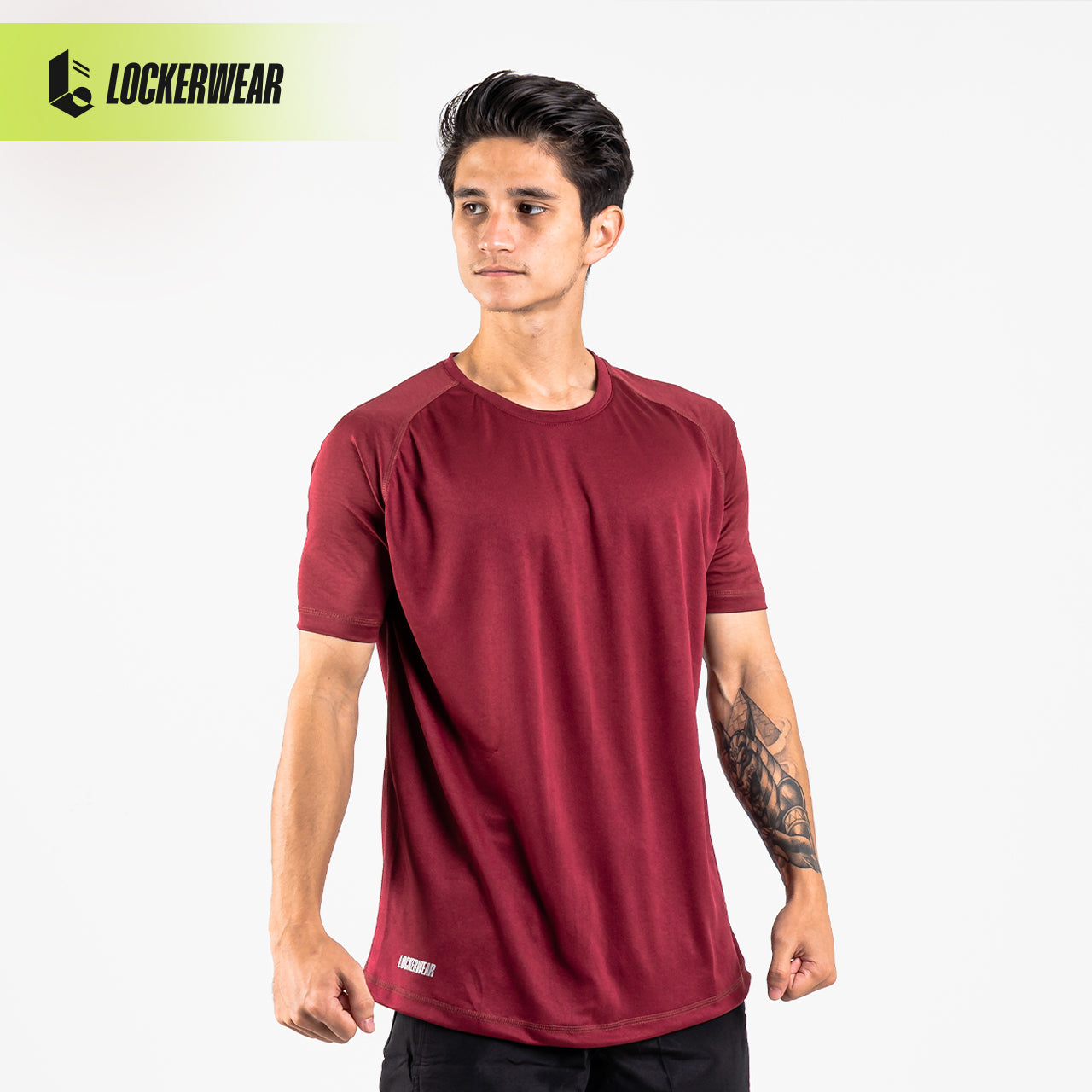 Breathable Slim Fit Tee - Turkish/Khaki/Light Grey/Dark Grey/White/Black/Olive/Navy/Maroon