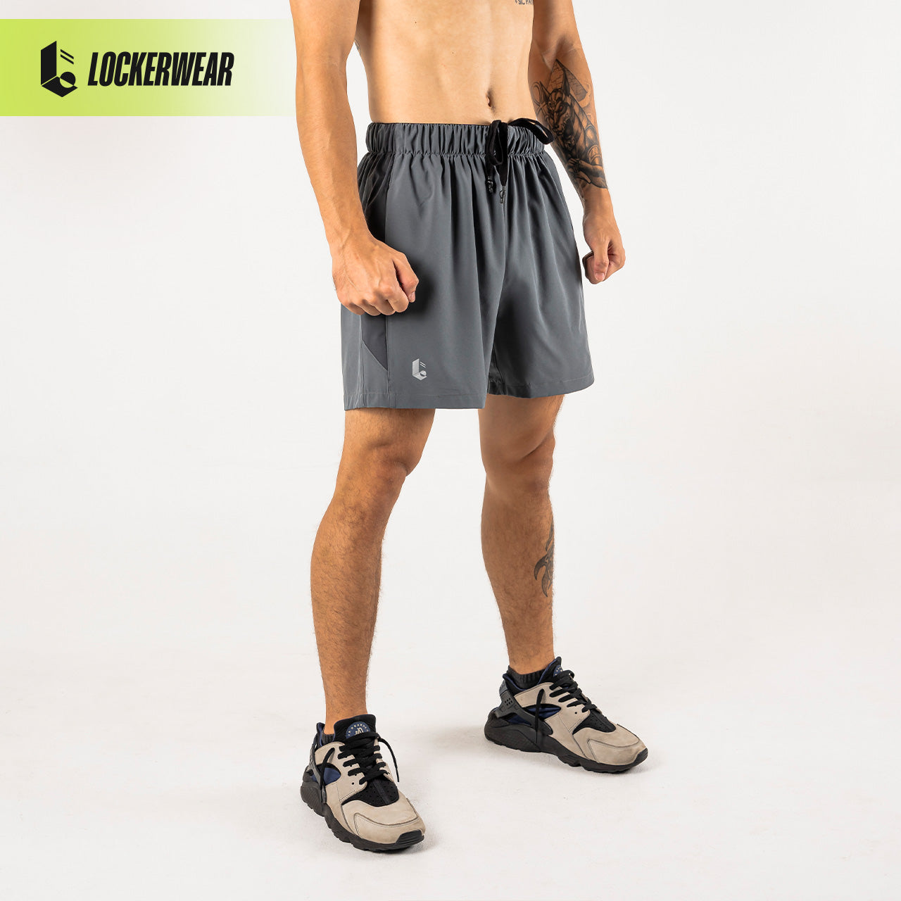 Aerolite Short Pants - Black/Navy/Middle Grey/Light Grey