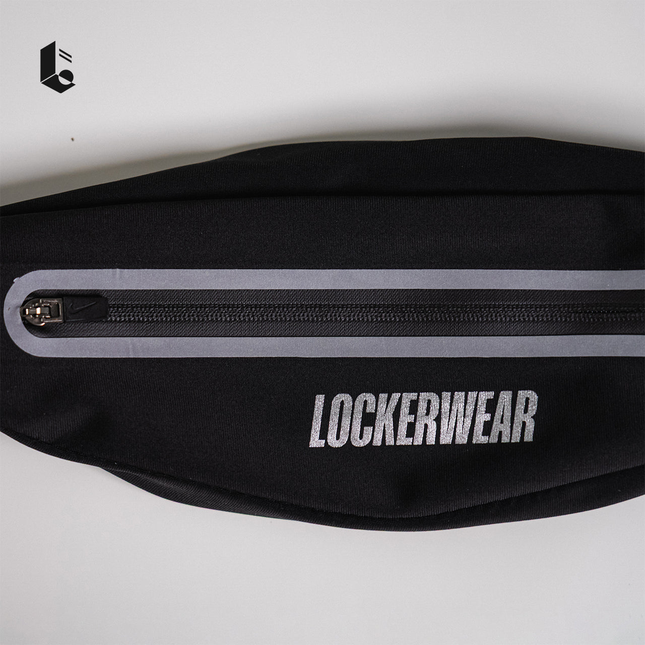 Dash Running Waistbag - Black/Light Grey