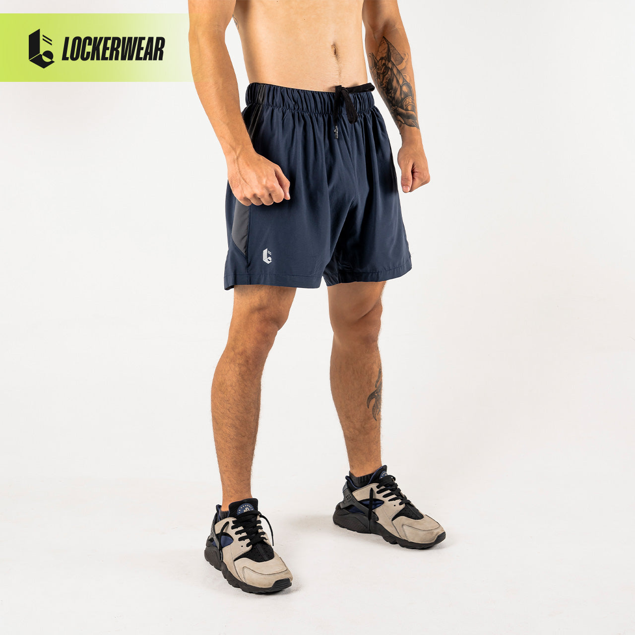 Aerolite Short Pants - Black/Navy/Middle Grey/Light Grey