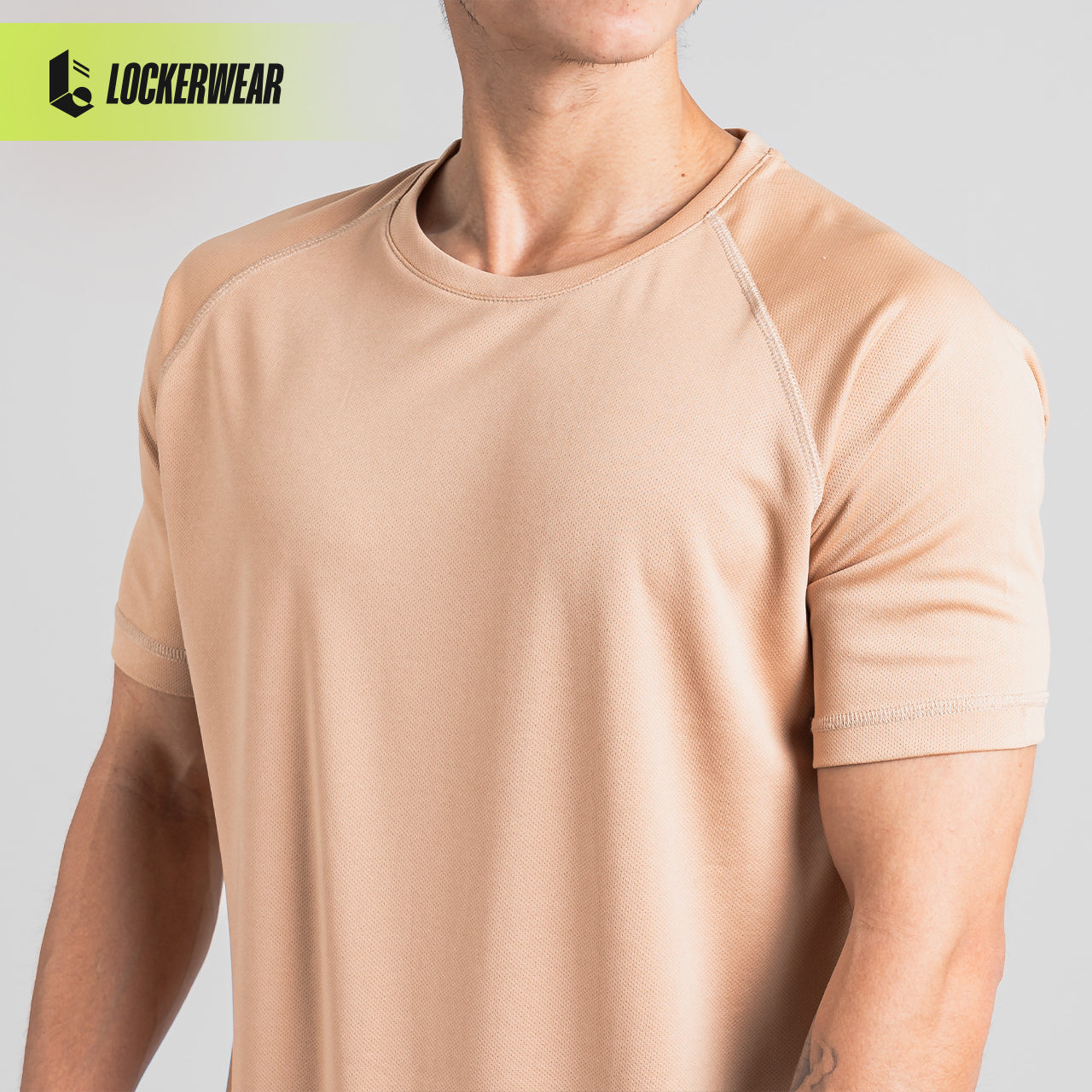 Breathable Slim Fit Tee - Turkish/Khaki/Light Grey/Dark Grey/White/Black/Olive/Navy/Maroon