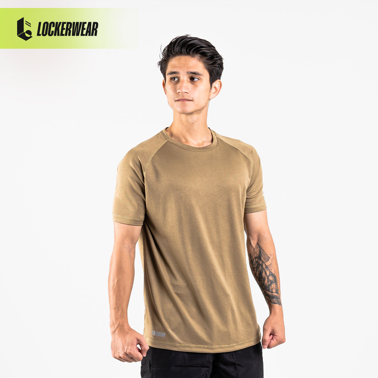 Breathable Slim Fit Tee - Turkish/Khaki/Light Grey/Dark Grey/White/Black/Olive/Navy/Maroon