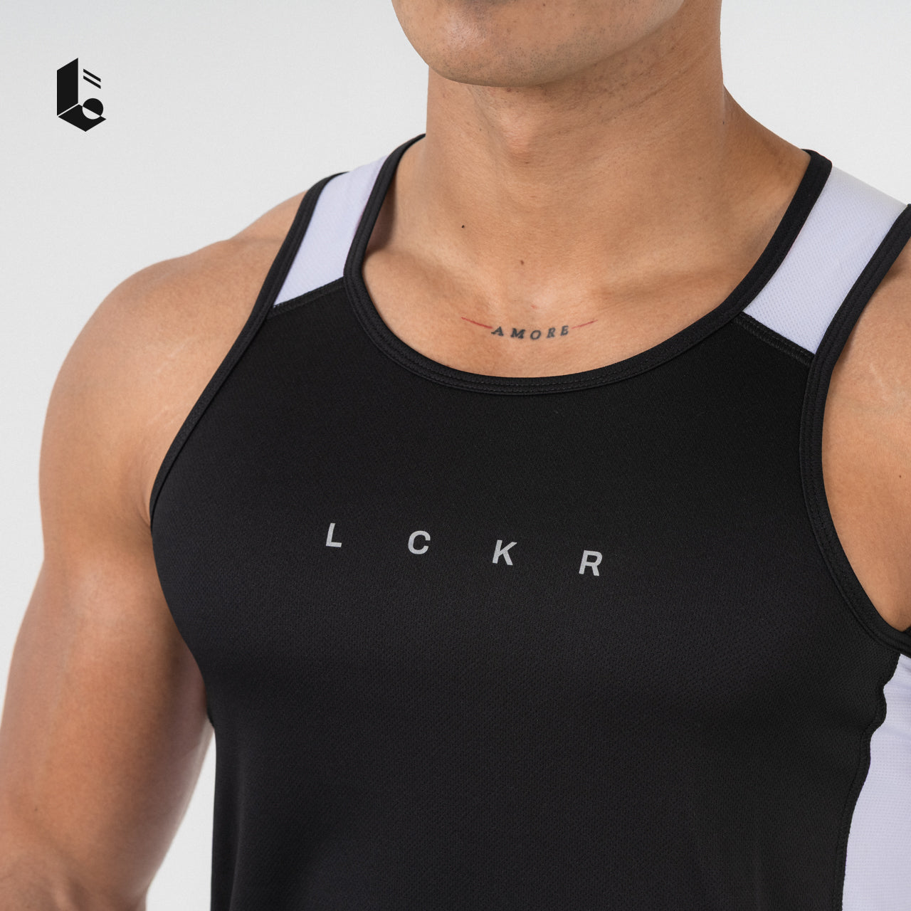 DualCore Mesh Tank Top - Monochrome