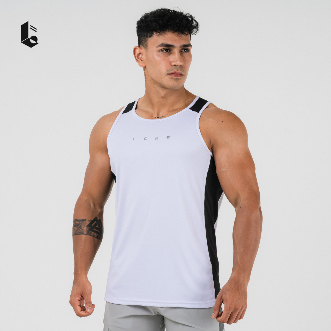 DualCore Mesh Tank Top - Monochrome