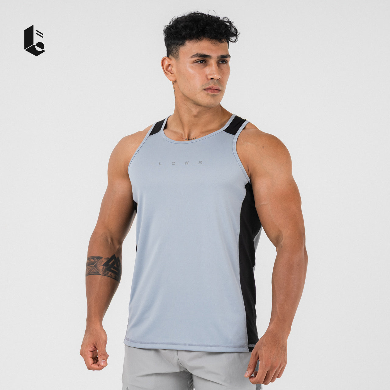DualCore Mesh Tank Top - Monochrome