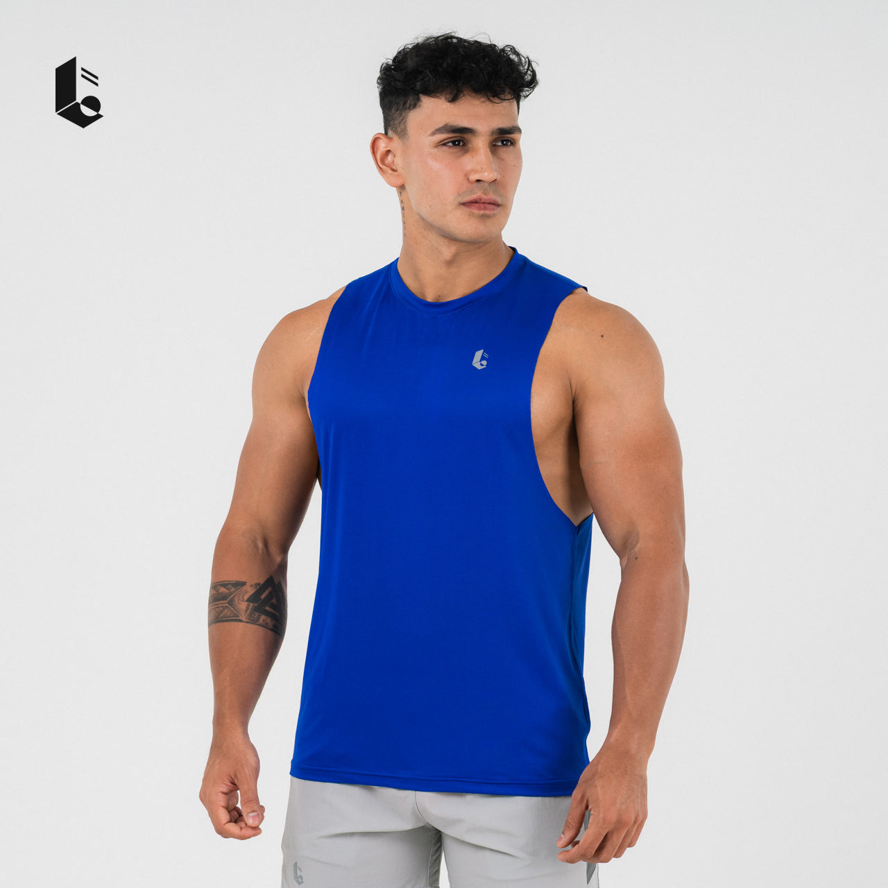 AeroLite Deep Cut Tank - Black/White/Red/Navy/Army/Rust/Royal Blue