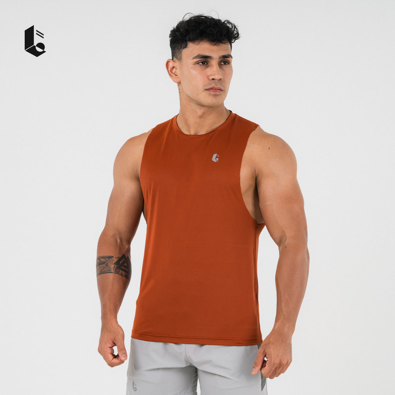 AeroLite Deep Cut Tank - Black/White/Red/Navy/Army/Rust/Royal Blue
