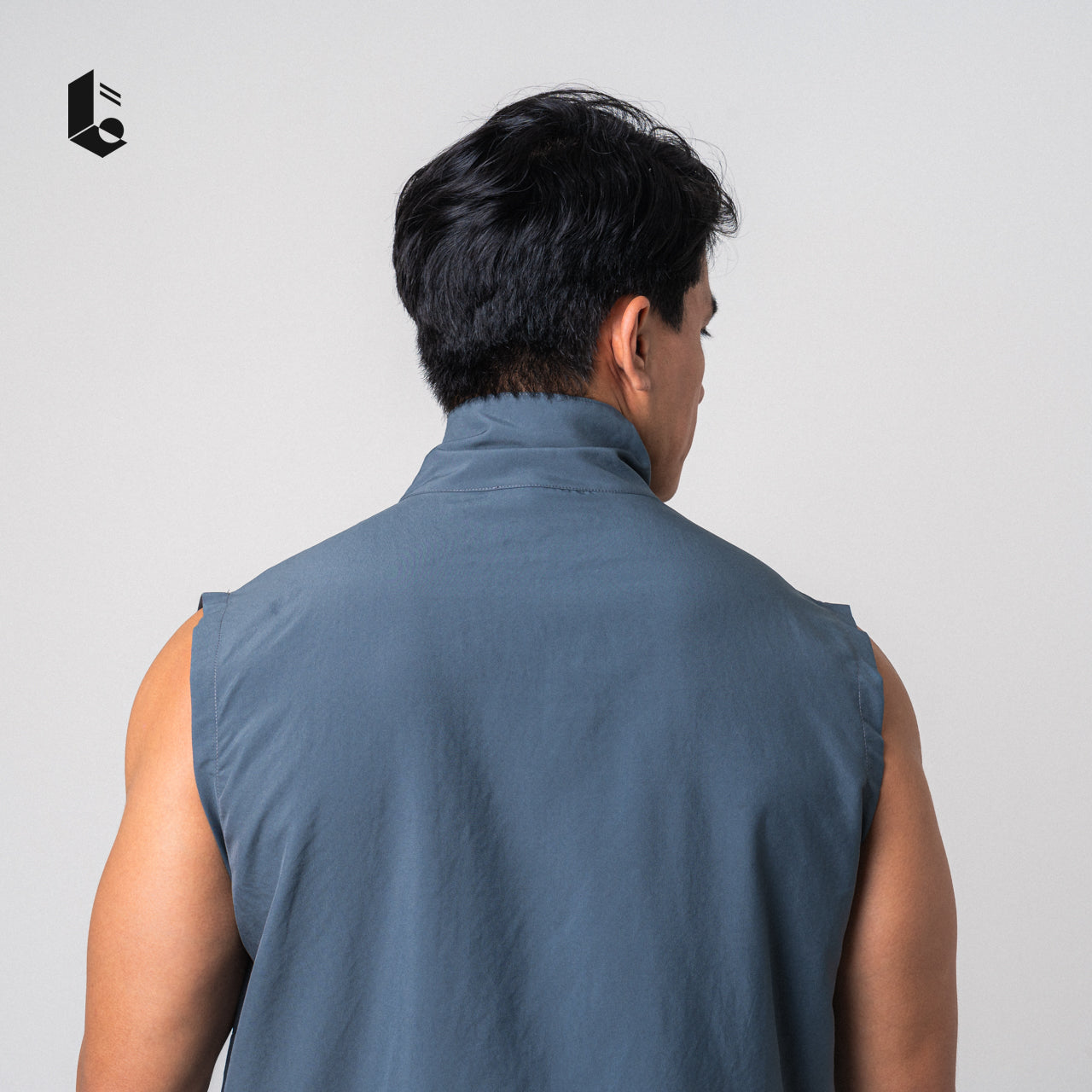MicroTech Sleeveless Vest - Black/Dark Grey