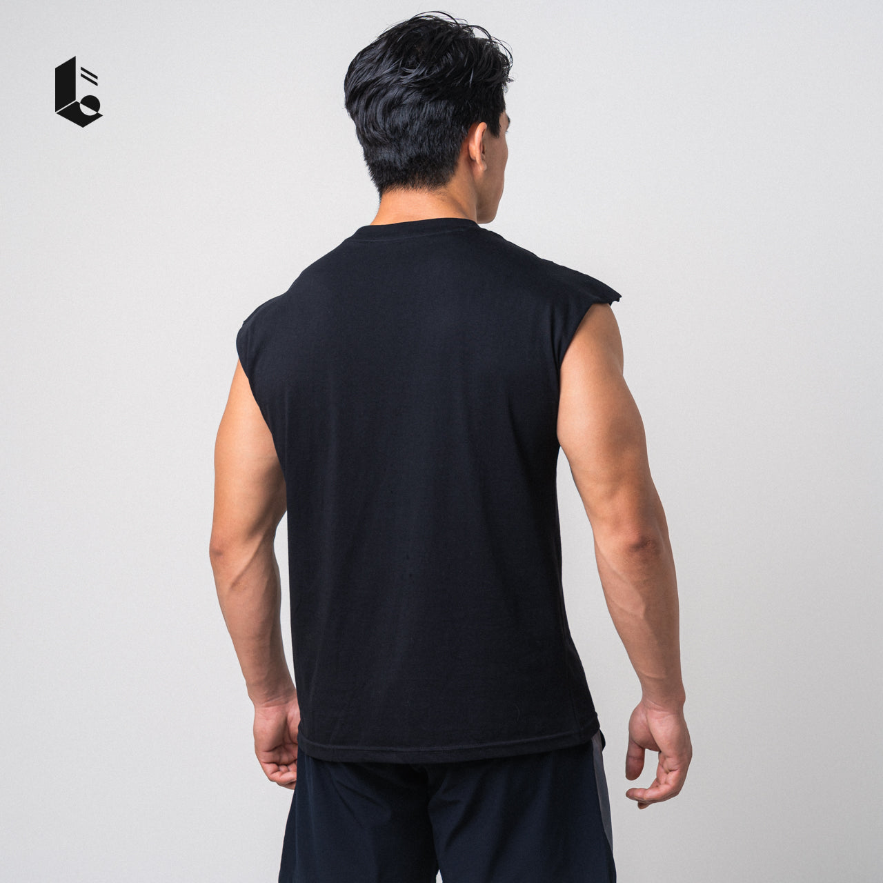 Drop Shoulder Raw Cut Tank - Black/White/Grey/Burgundy/Navy/Warm Taupe