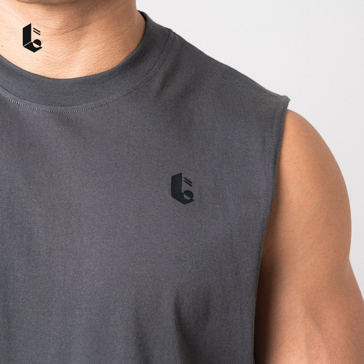 Deepcut Muscle Tank - Black/Broken White/Maroon/Navy/Brown/Light Grey/Dark Grey