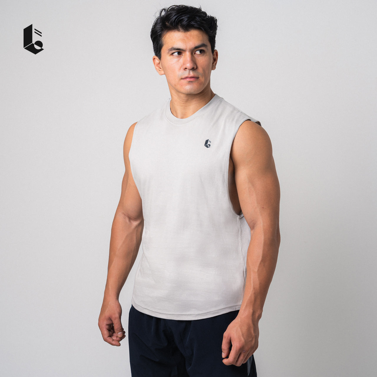 Deepcut Muscle Tank - Black/Broken White/Maroon/Navy/Brown/Light Grey/Dark Grey