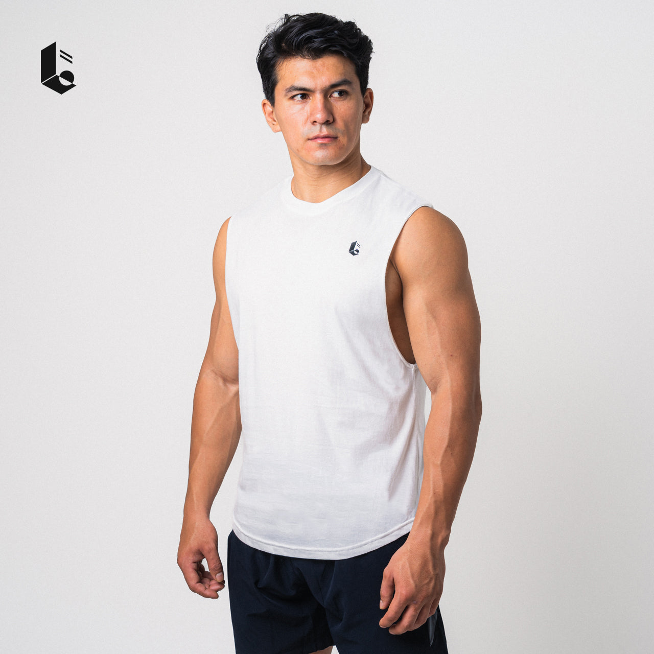 Deepcut Muscle Tank - Black/Broken White/Maroon/Navy/Brown/Light Grey/Dark Grey