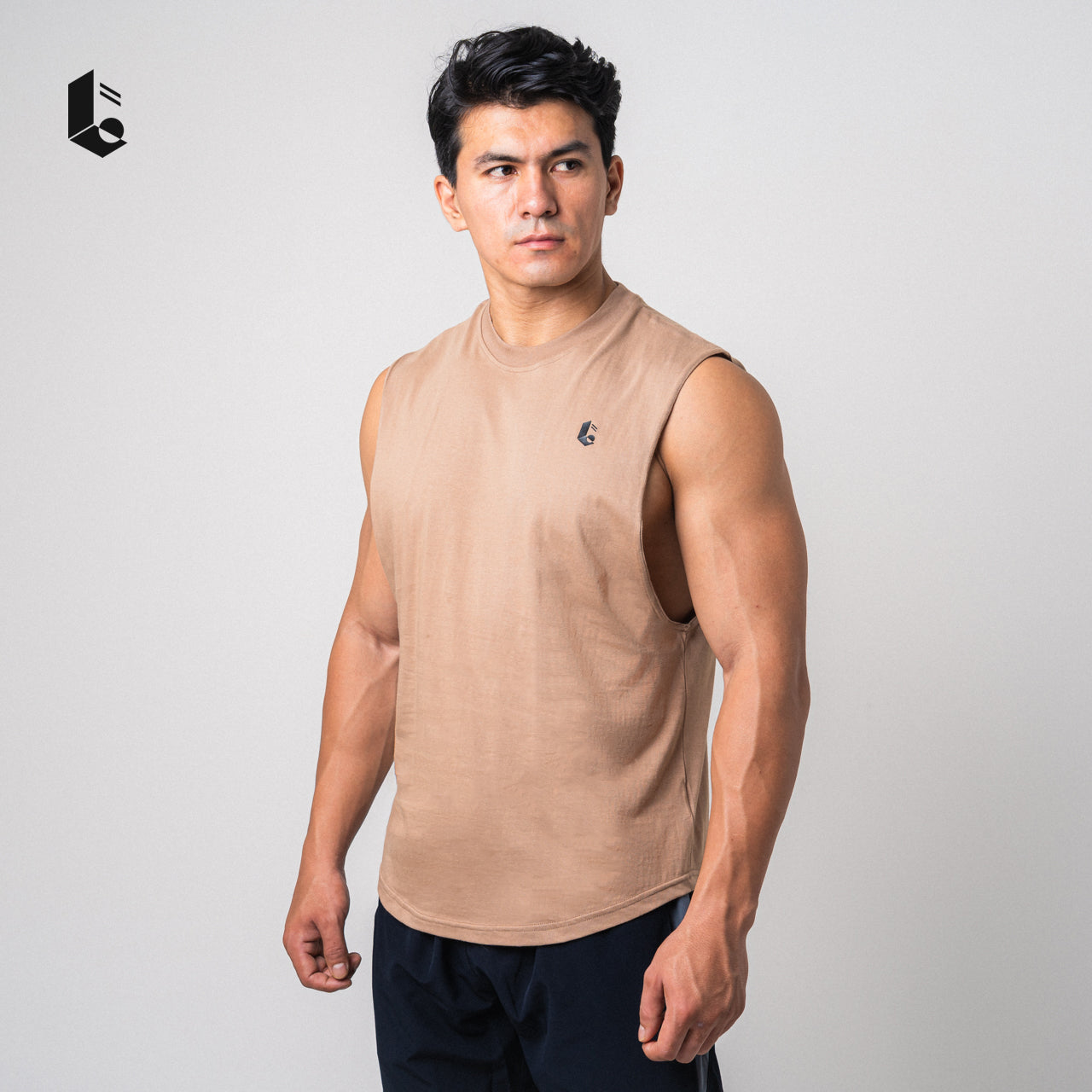 Deepcut Muscle Tank - Black/Broken White/Maroon/Navy/Brown/Light Grey/Dark Grey
