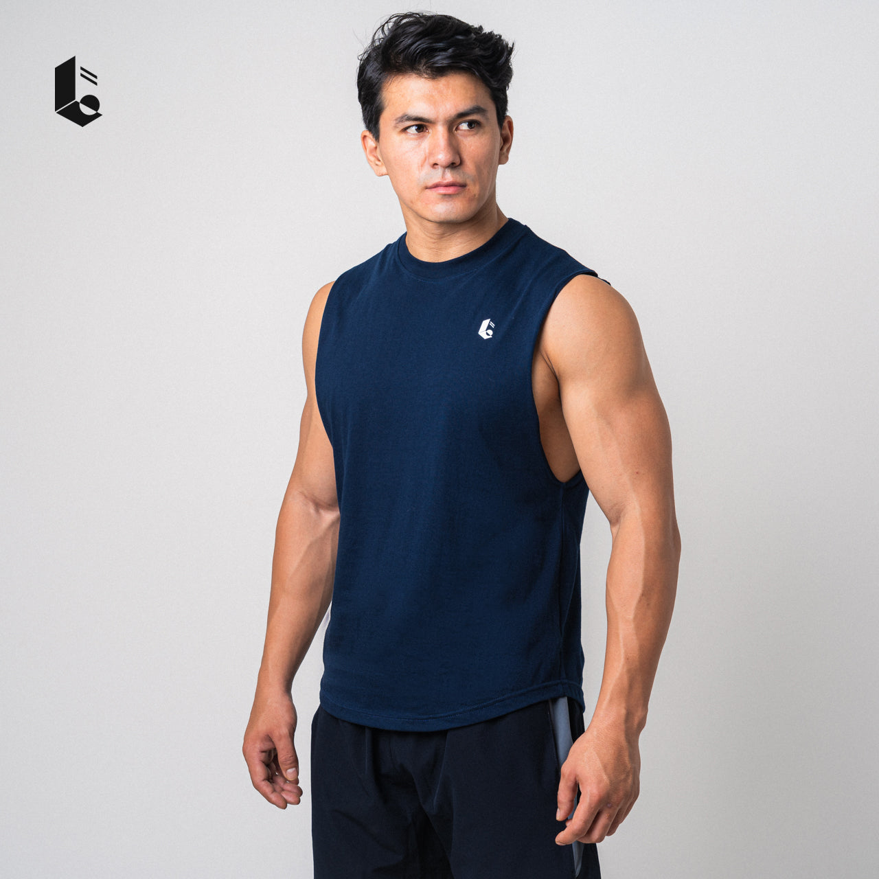 Deepcut Muscle Tank - Black/Broken White/Maroon/Navy/Brown/Light Grey/Dark Grey