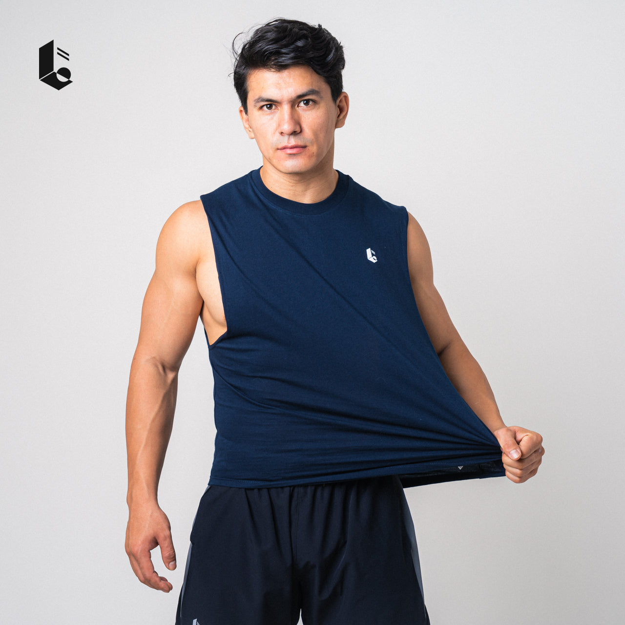 Deepcut Muscle Tank - Black/Broken White/Maroon/Navy/Brown/Light Grey/Dark Grey