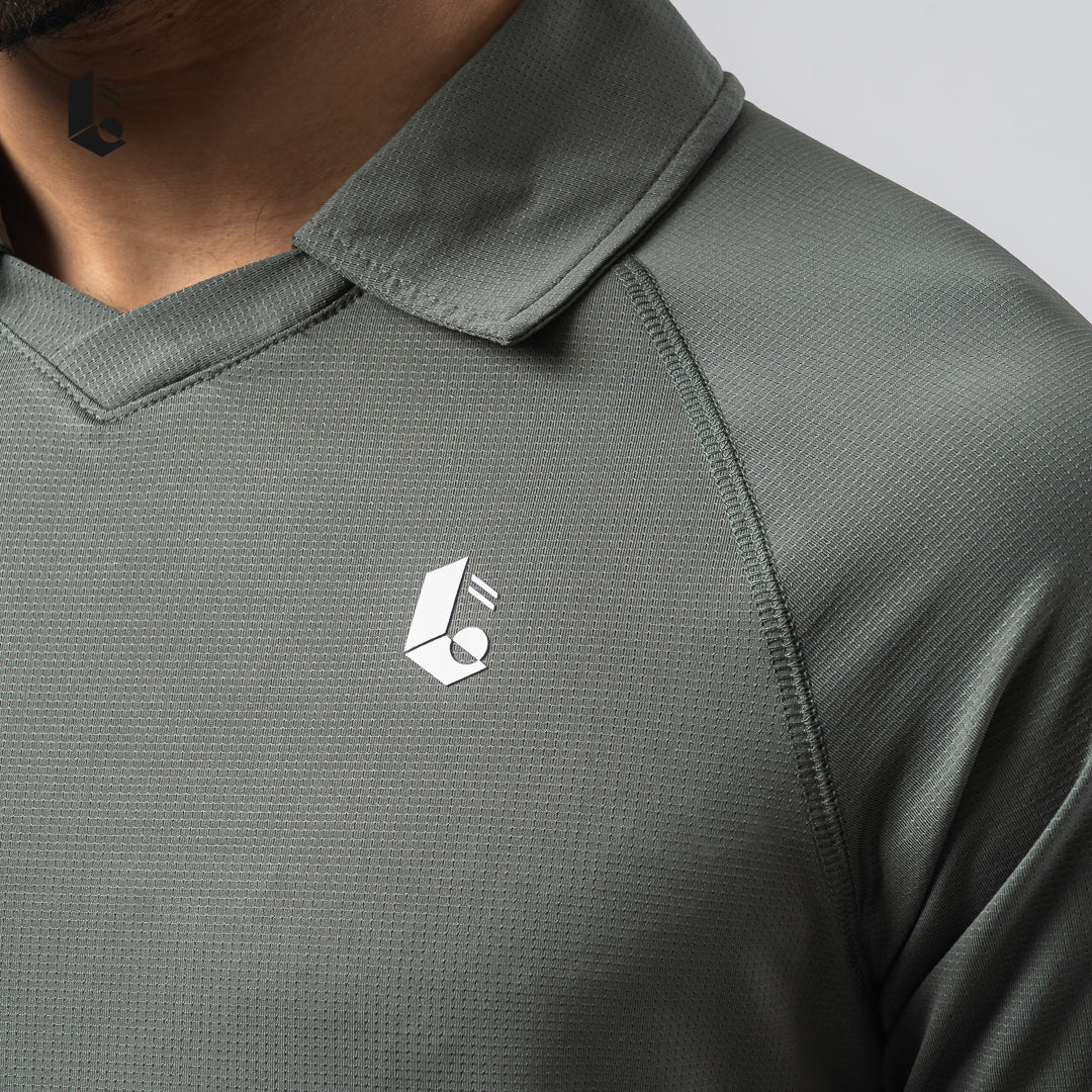 Essential Performance Polo Shirt - Black/Dark Grey/Steel Blue/Army