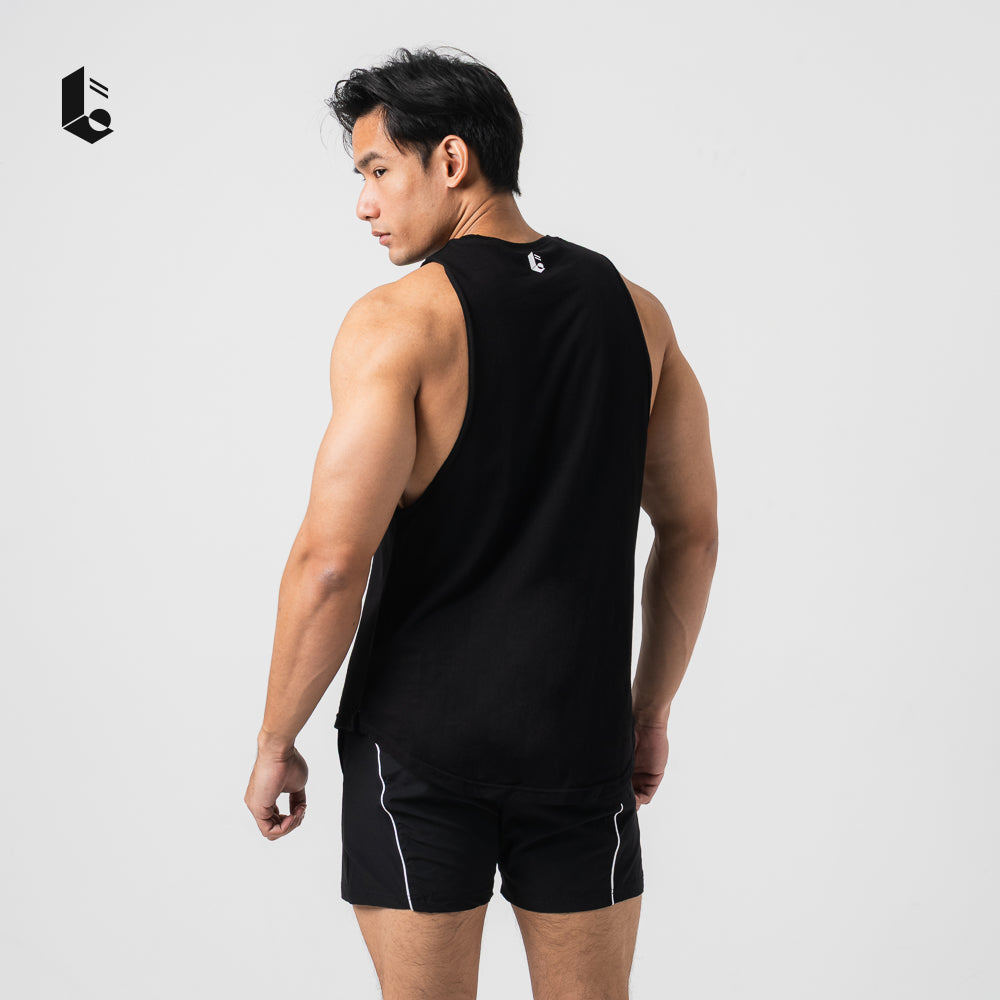 DeepMuscle Sleeveless Tank - Black/White/Dark Grey/Maroon/Army