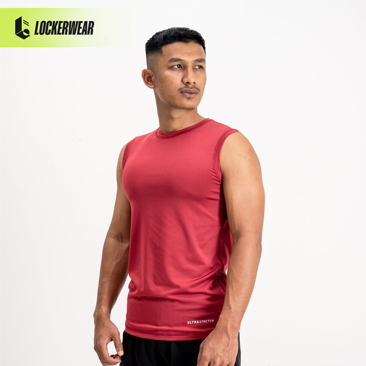Prime-UltraStretch Tank Top - Black