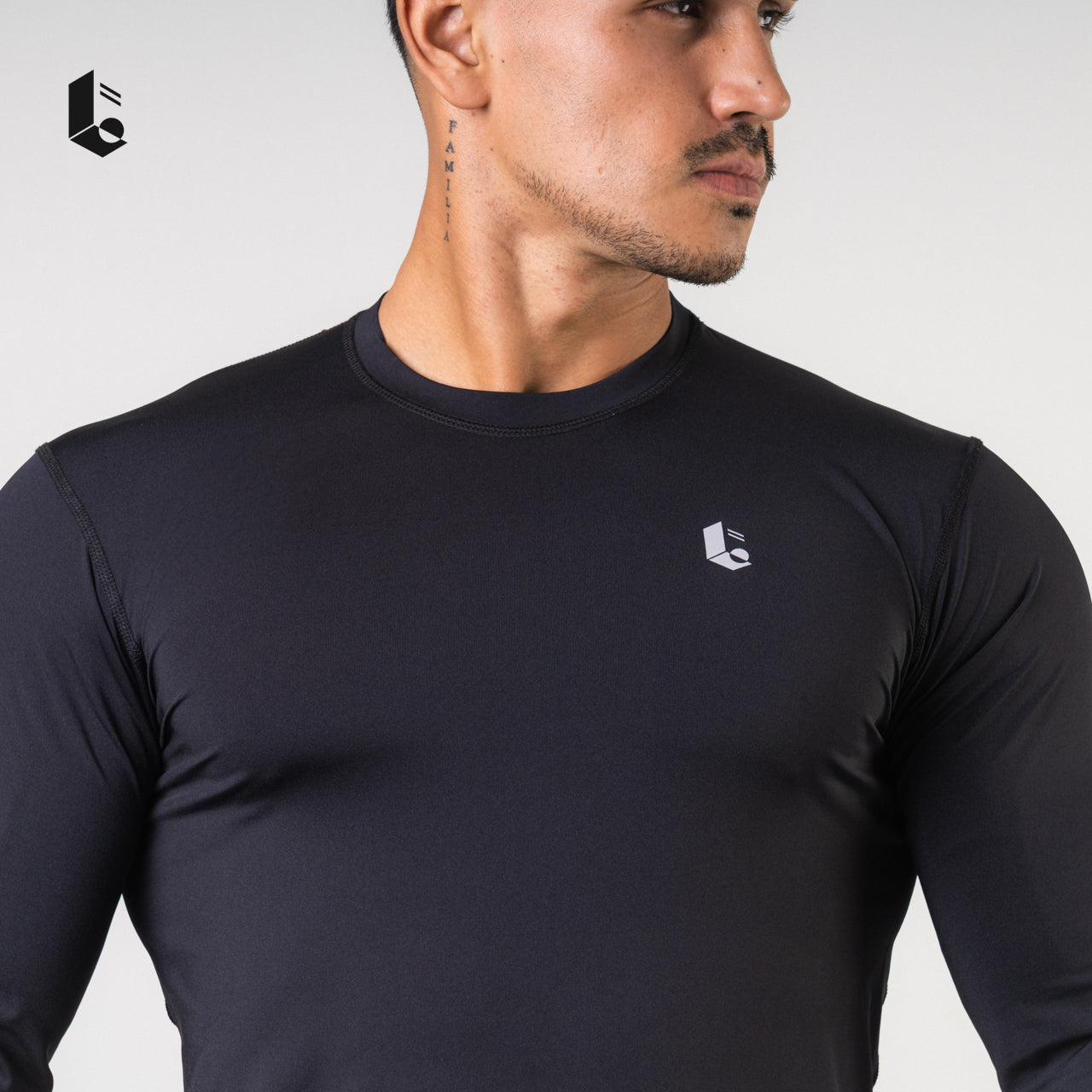 UltraFlex Performance Long Sleeve - Black/White/Light Grey/Dark Grey