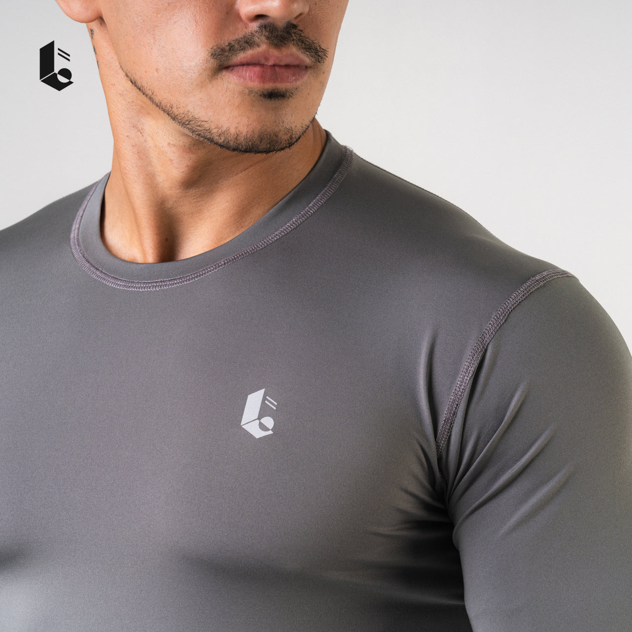 UltraFlex Performance Long Sleeve - Black/White/Light Grey/Dark Grey