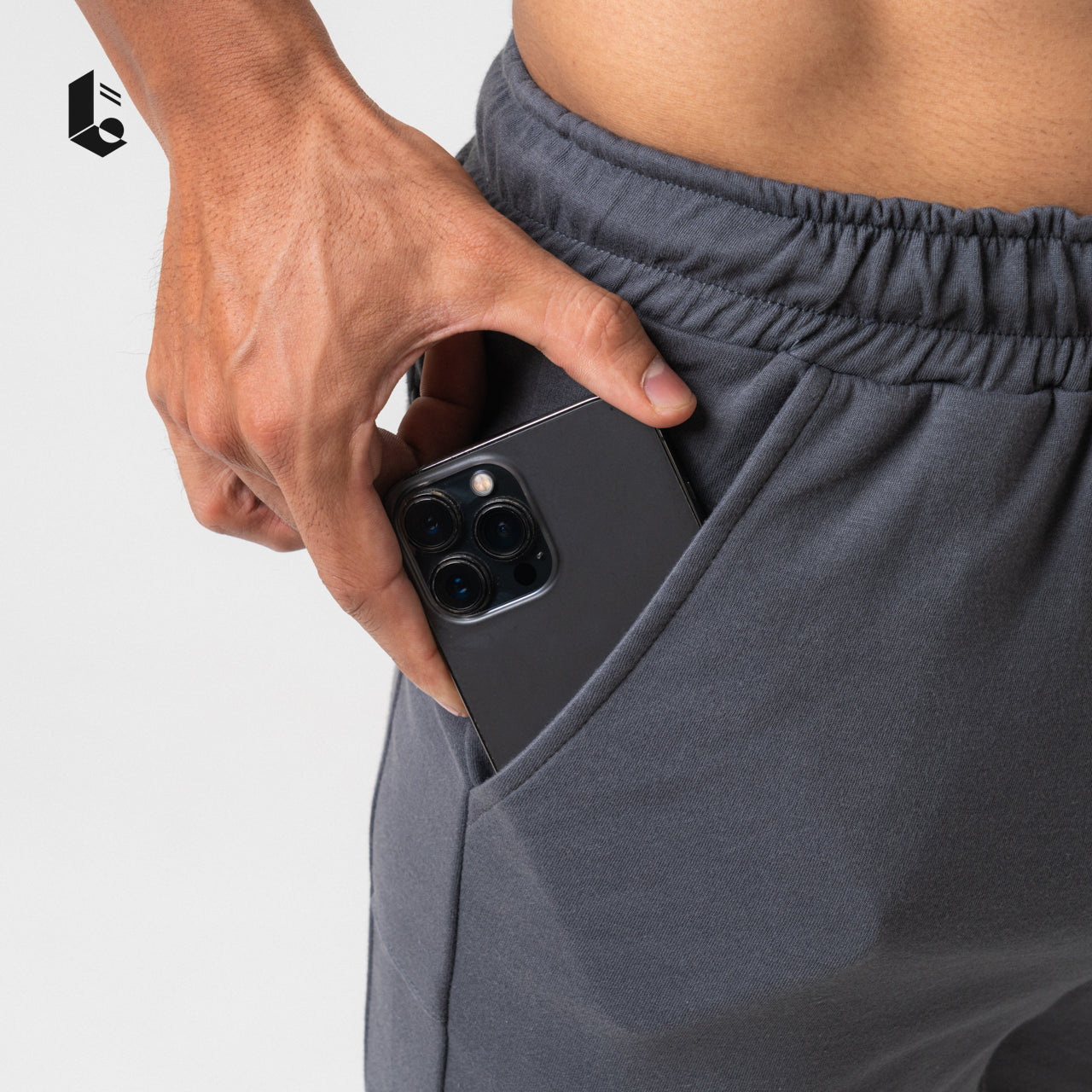 CoreBlend Performance Shorts - Black/Dark Grey/Navy