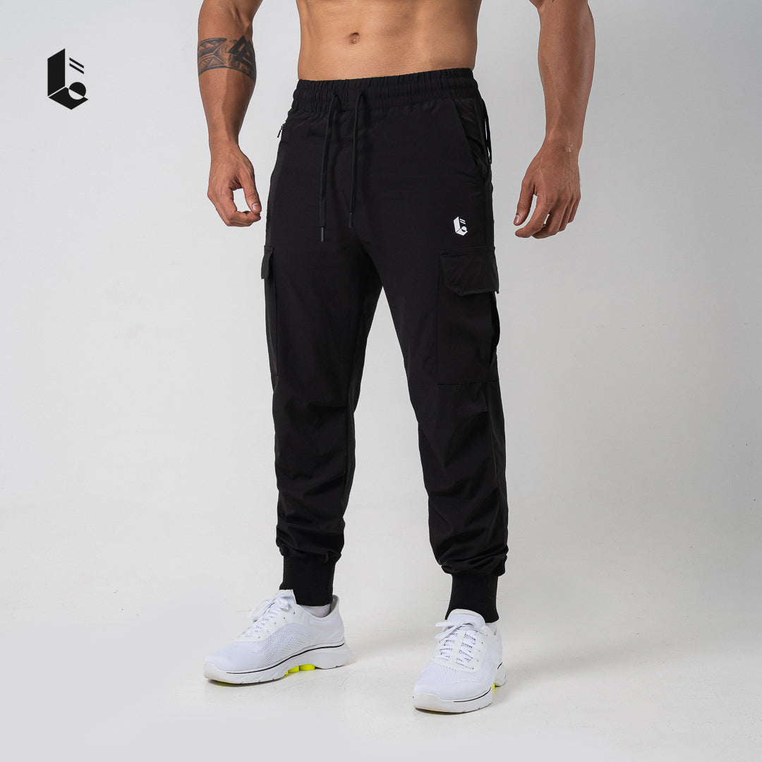 CrossMove Cargo Long Pants - Black/Dark Grey/Light Grey/Khaki