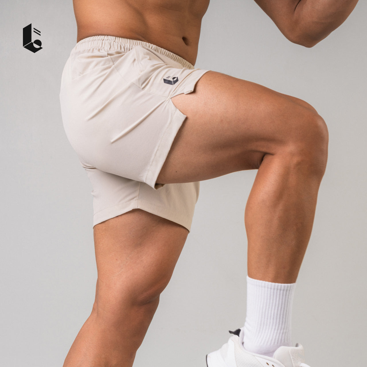 MicroFlex Short Pants - Black/Dark Grey/Light Grey/Khaky/White