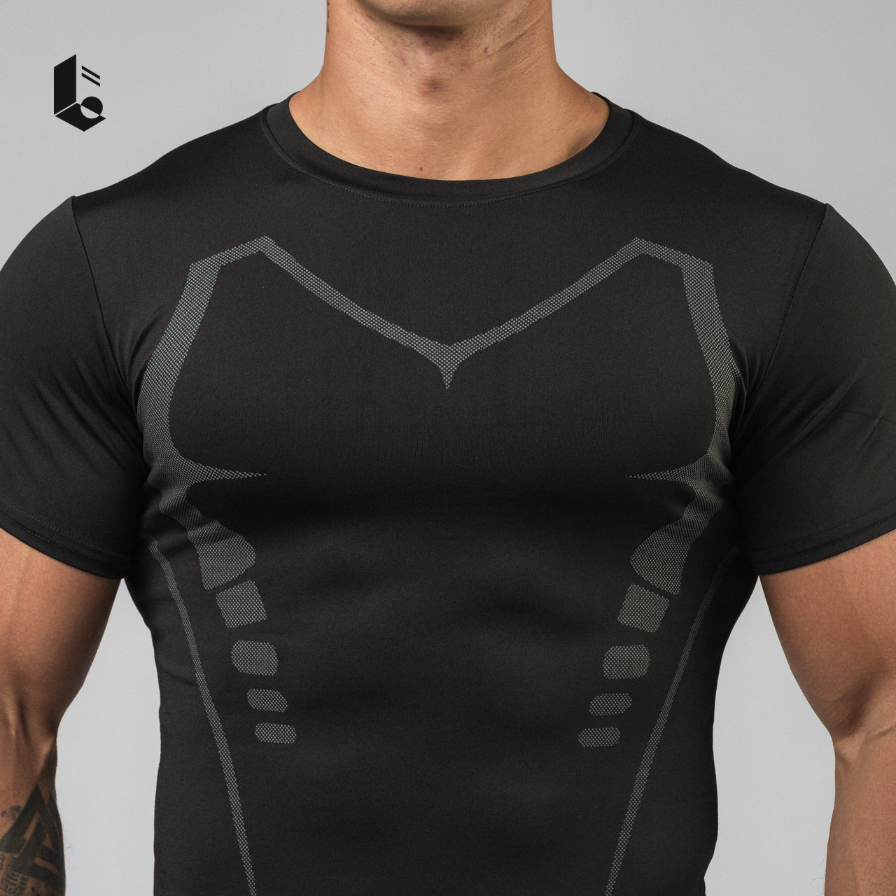 Cyclone Compression Short/Long Sleeve - Black