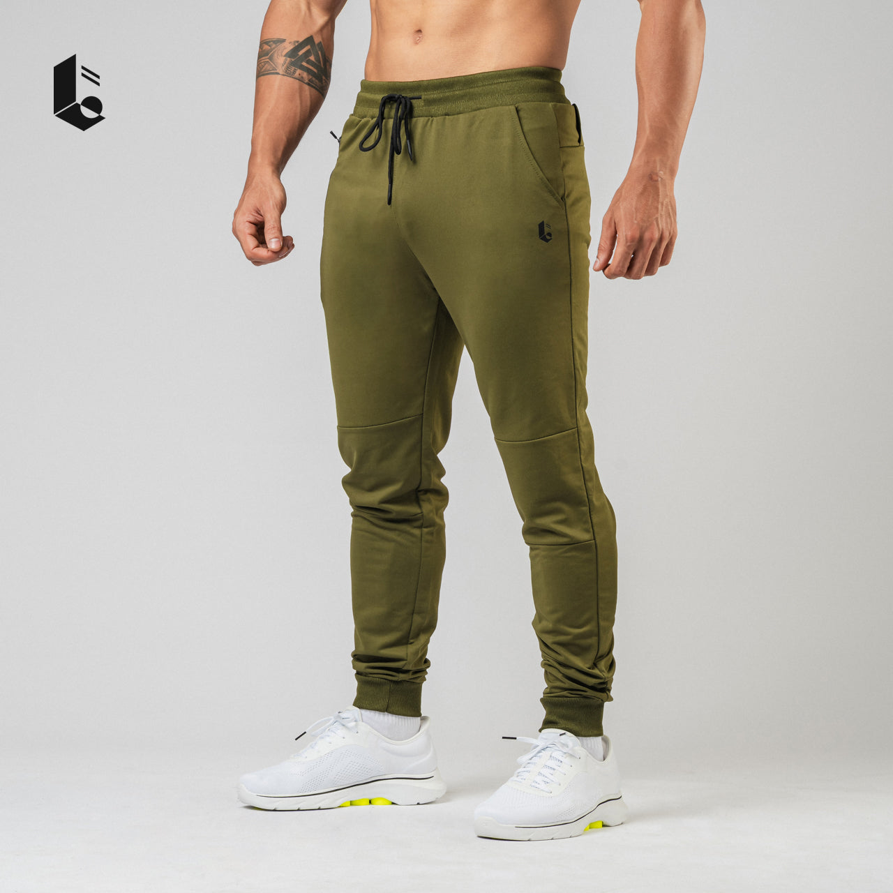 Coolstretch Jogger Pants - Black/Dark Grey/Light Grey/Dark Green