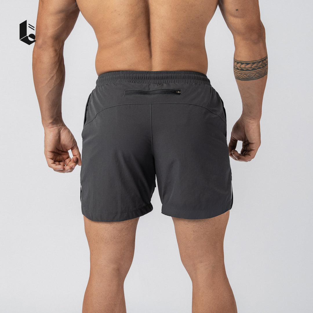 Urban Performance Shorts - Dark Grey/Light Grey/Cream