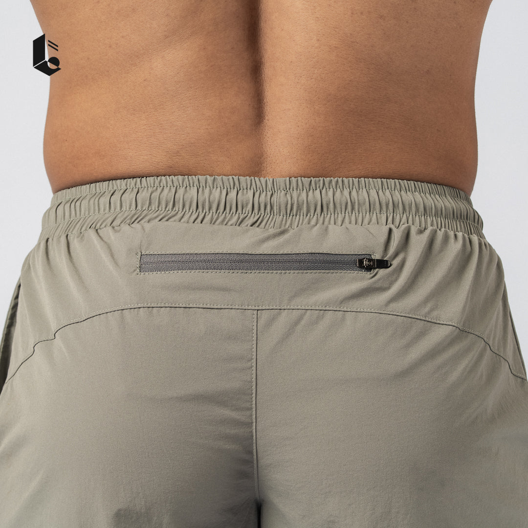 Urban Performance Shorts - Dark Grey/Light Grey/Cream