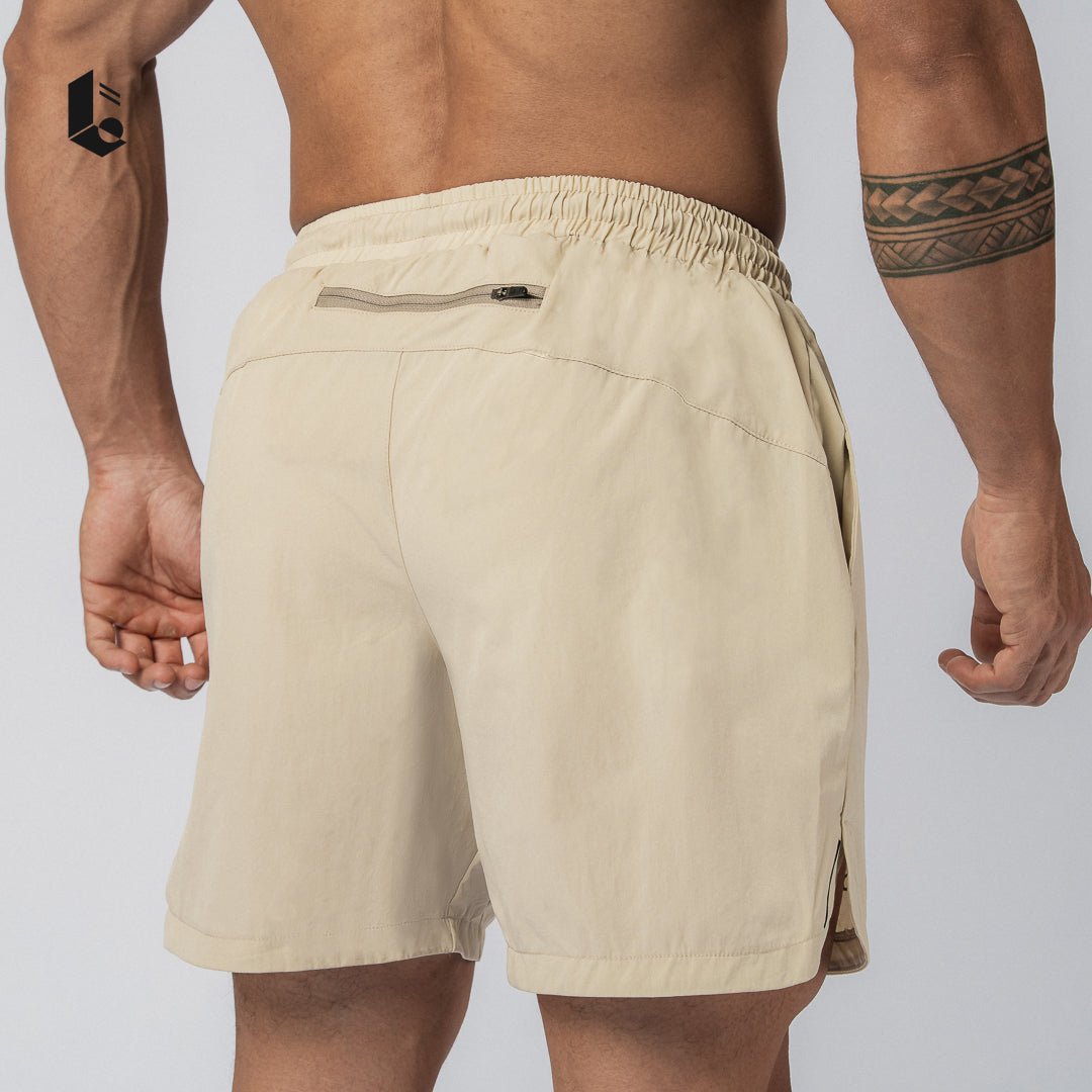 Urban Performance Shorts - Dark Grey/Light Grey/Cream