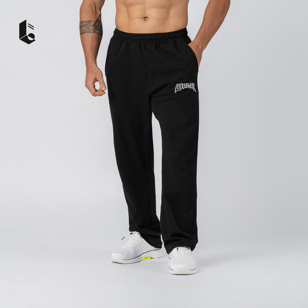 Classic Loose Pants - Black/Dark Grey