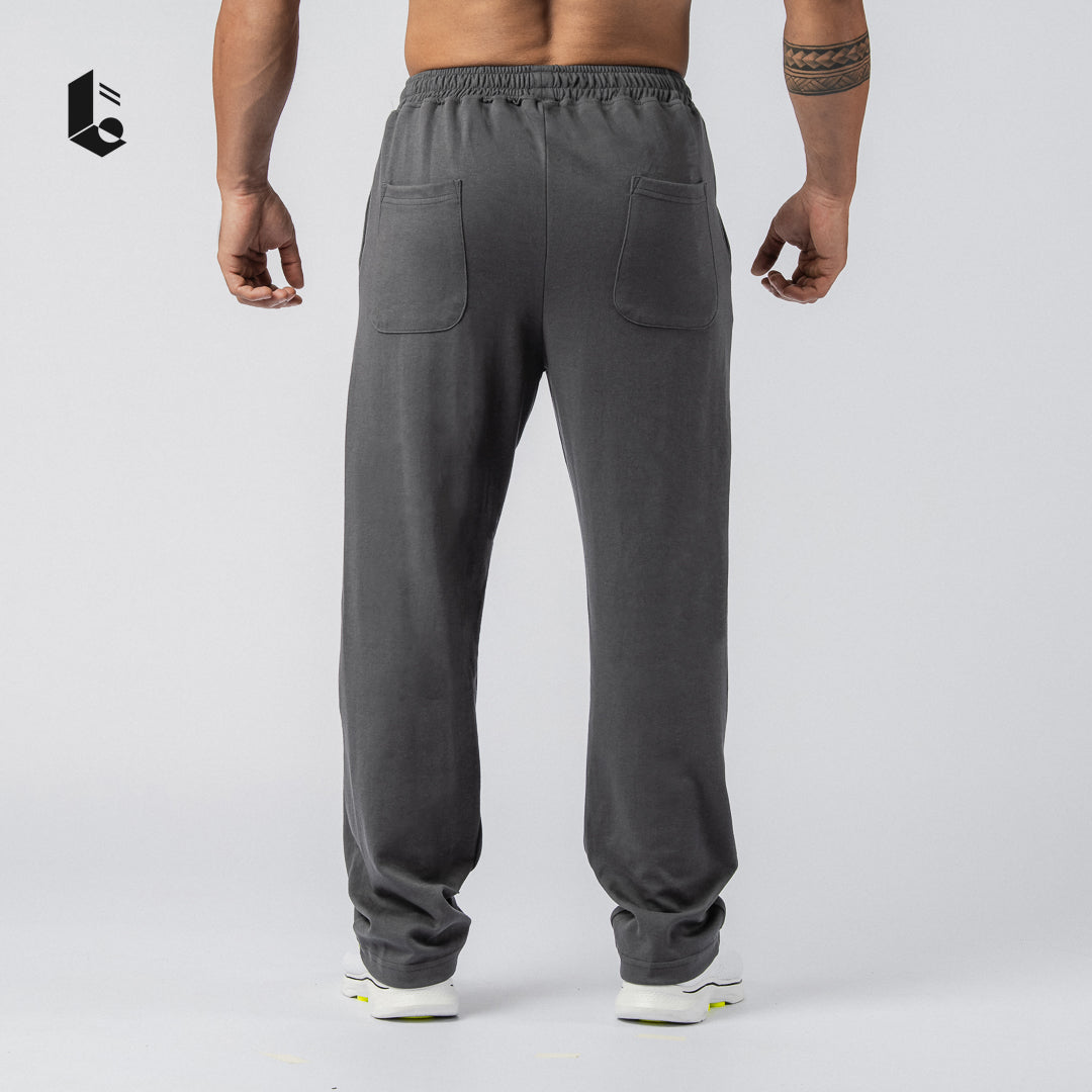 Classic Loose Pants - Black/Dark Grey