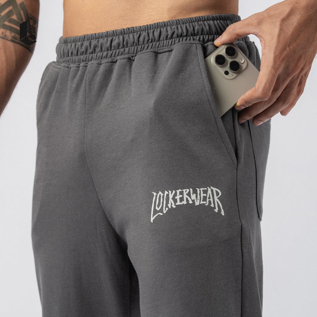 Classic Loose Pants - Black/Dark Grey